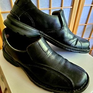 Clarks Men's Leather Slip Ons